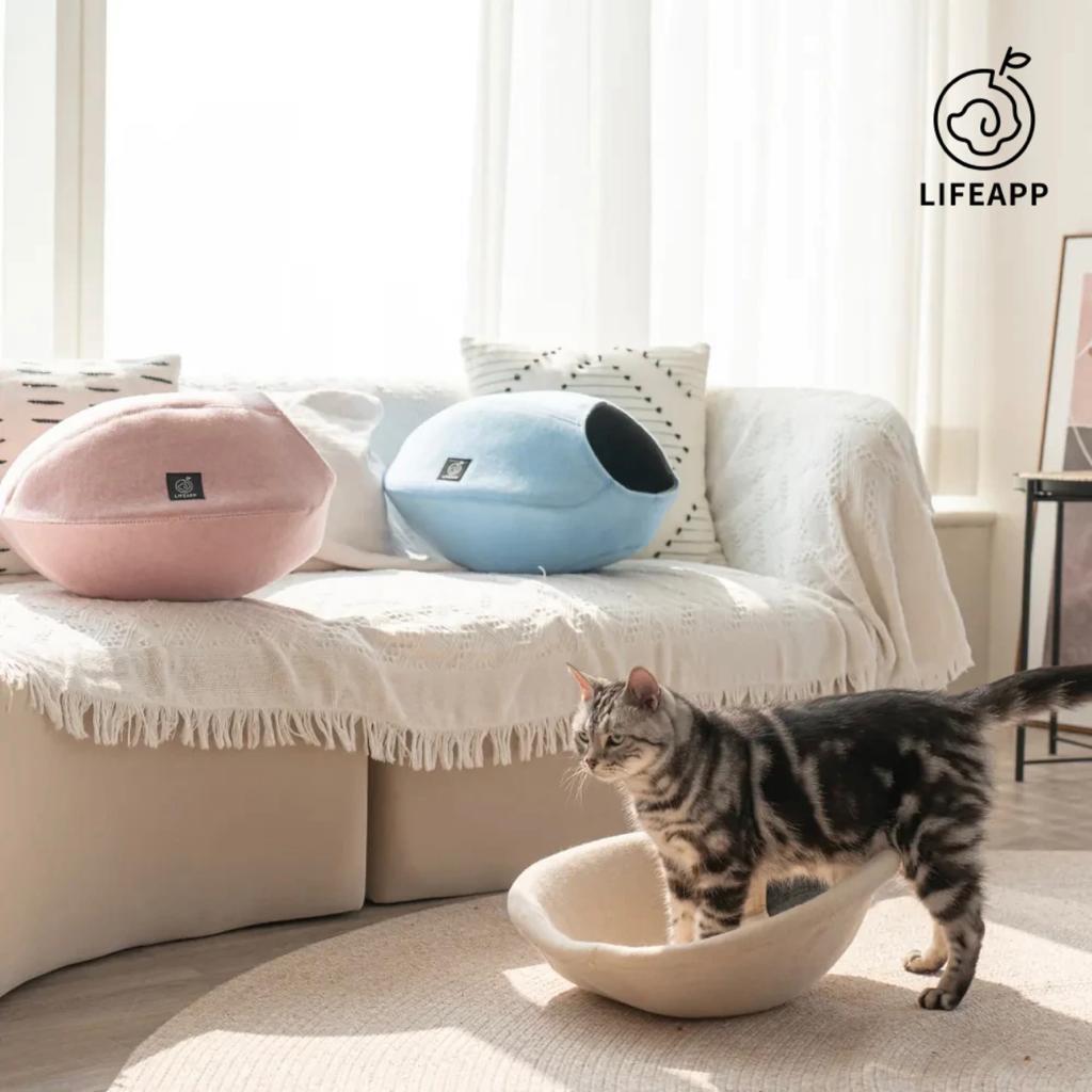 [無價寶] LifeApp 🐱超大貓窩(原色版) 🐱貓床 🐶小型犬 寵物 貓床 寵物窩