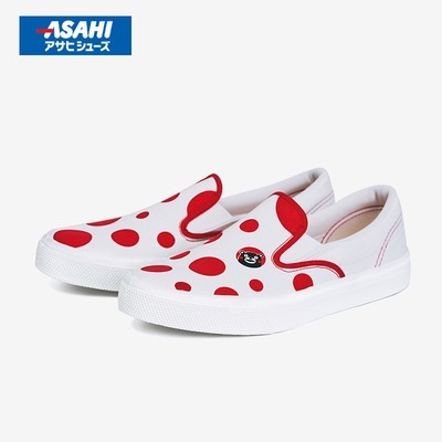 日本朝日Asahi一腳蹬親子鞋男女童鞋日本製正品帆布鞋