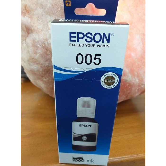 EPSON 005 黑色原廠高容量墨水 M2140 M2140 M1170 T03Q100 盒裝原廠墨水 公司貨