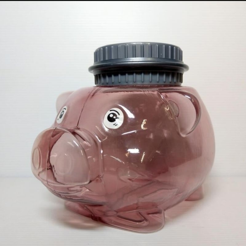 [ 小店 ] 公仔  造型豬 存錢筒  高約:14公分  材質:塑膠  功能失效  A2
