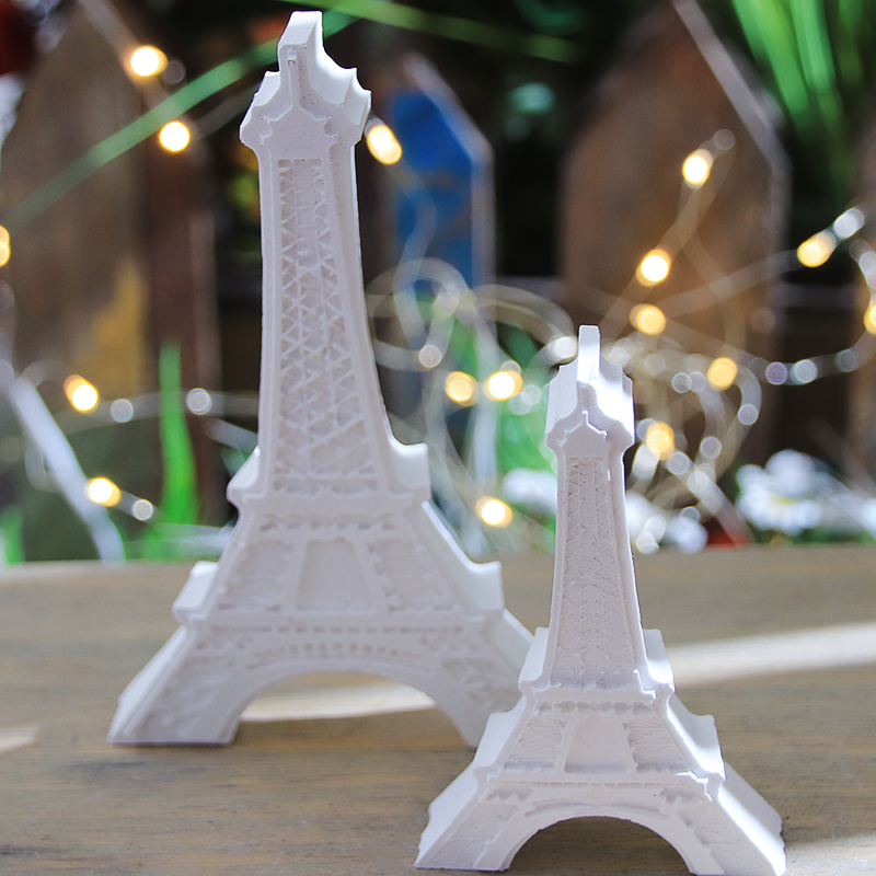 【西子手作】埃菲爾鐵塔模具 香氛片模 防蚊磚模 翻糖模 矽膠模