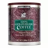 Costco 好事多代購Kirkland Signature 科克蘭 哥倫比亞濾泡式咖啡 1.36公斤