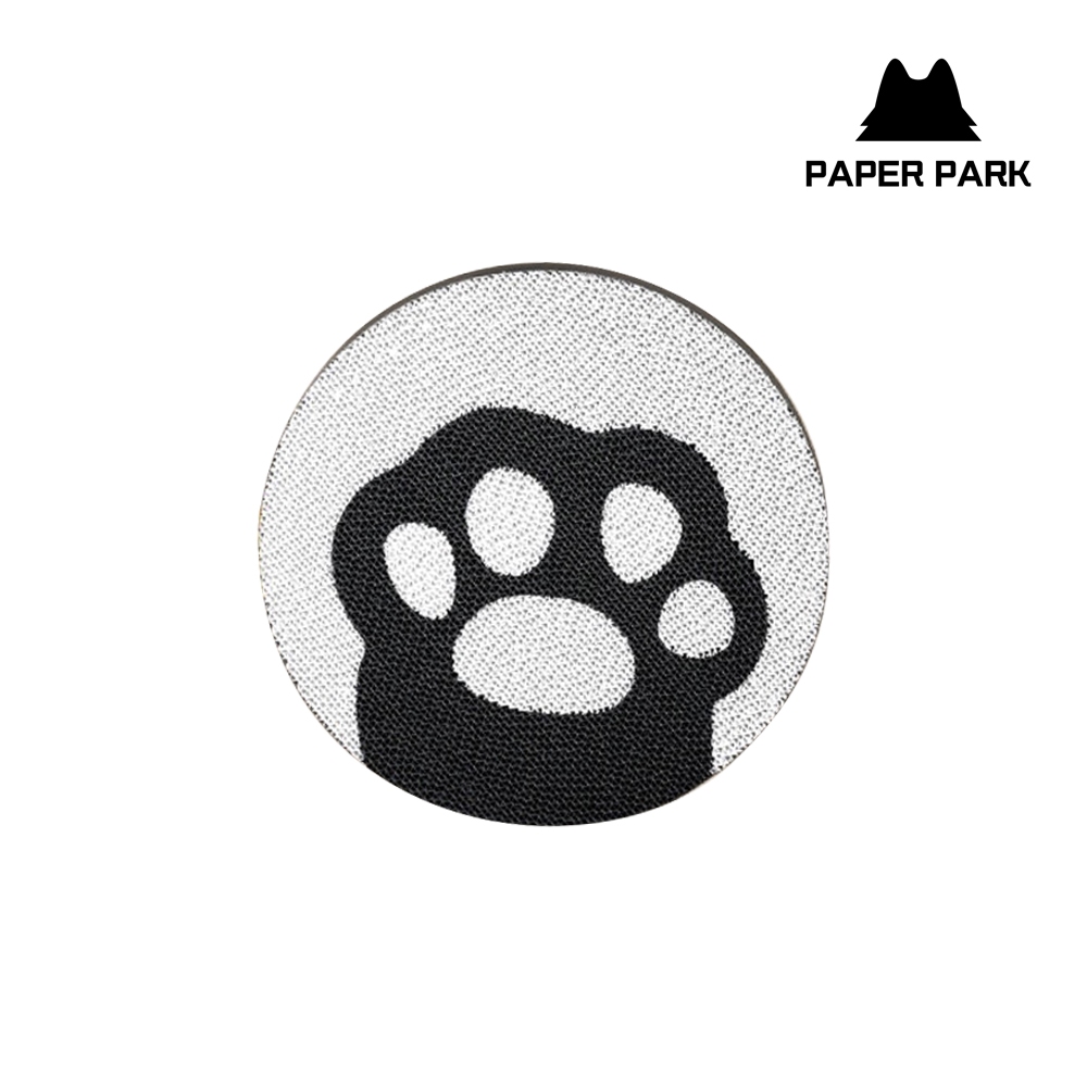 PaperPark 雙面貓抓板 可愛貓爪 貓用 貓抓板 貓玩具 雙面 兩面用 白色 黑色