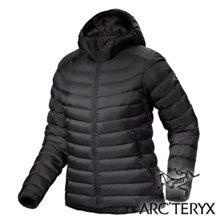 【Arc'teryx 始祖鳥】女Cerium羽絨連帽外套(鵝絨FP850)『黑』X007162