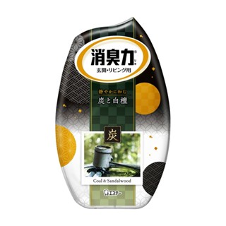 ST雞仔牌 部屋消臭力 室內芳香劑-木炭檀香 400ml【Donki日本唐吉訶德】