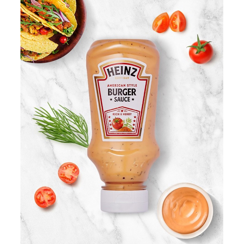 韓國🇰🇷現貨Heinz 亨氏 漢堡醬(番茄美乃滋蒔蘿）230g/熱狗醬(酸黃瓜黃芥末醬）375g 露營早餐必備