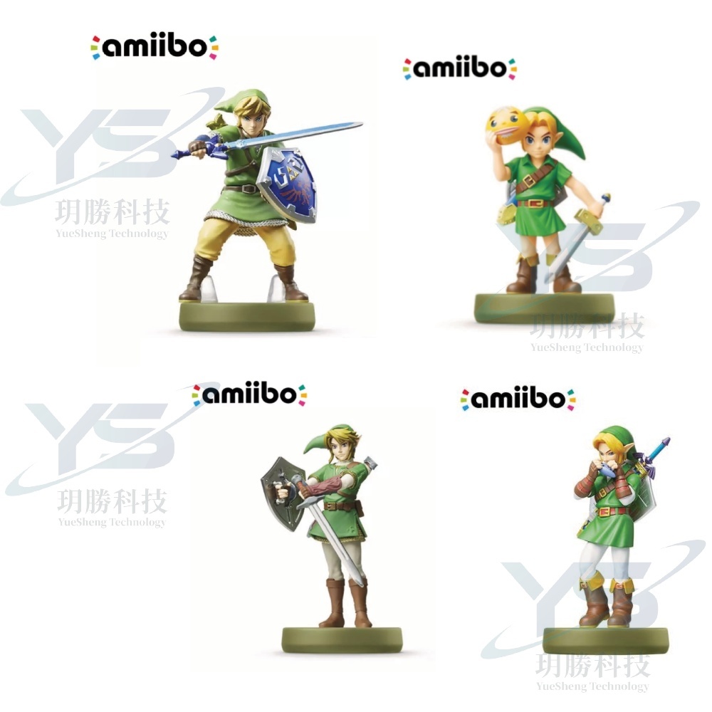 Switch 任天堂 amiibo 玩具 人偶 公仔 薩爾達傳說系列 御天之劍 狼化林克 穆修拉假面 曙光公主 全新現貨