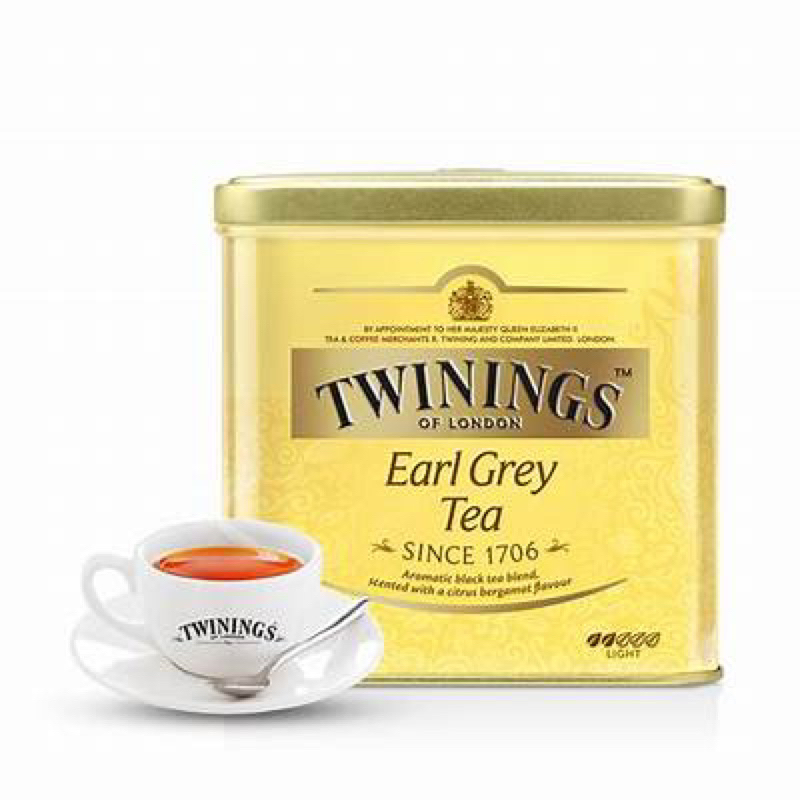 現貨💗日本🇯🇵kaldi限定🥳英國TWININGS唐寧茶 皇家伯爵茶Earl Grey Tea200g 鐵罐早餐茶下午茶