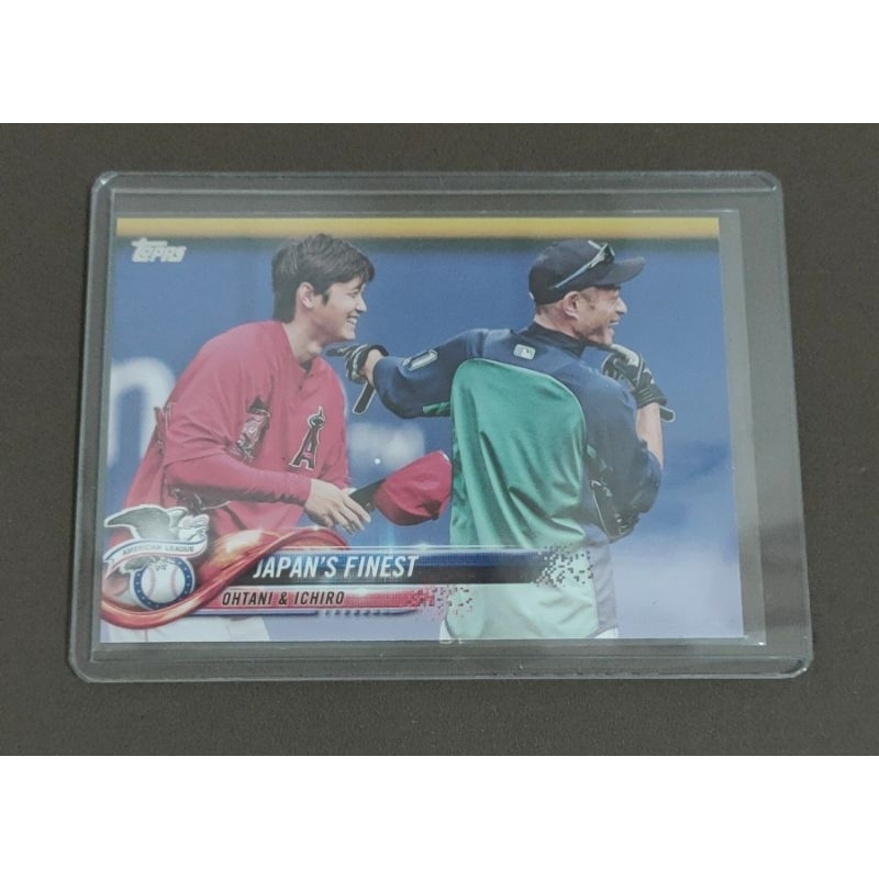 2018 Topps Shohei Ohtani RC/Ichiro 大谷翔平 / 鈴木一朗 球員卡