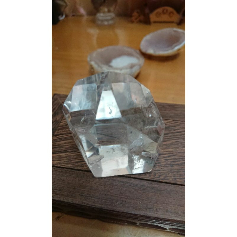 白水晶 晶中晶柱 非鈦晶