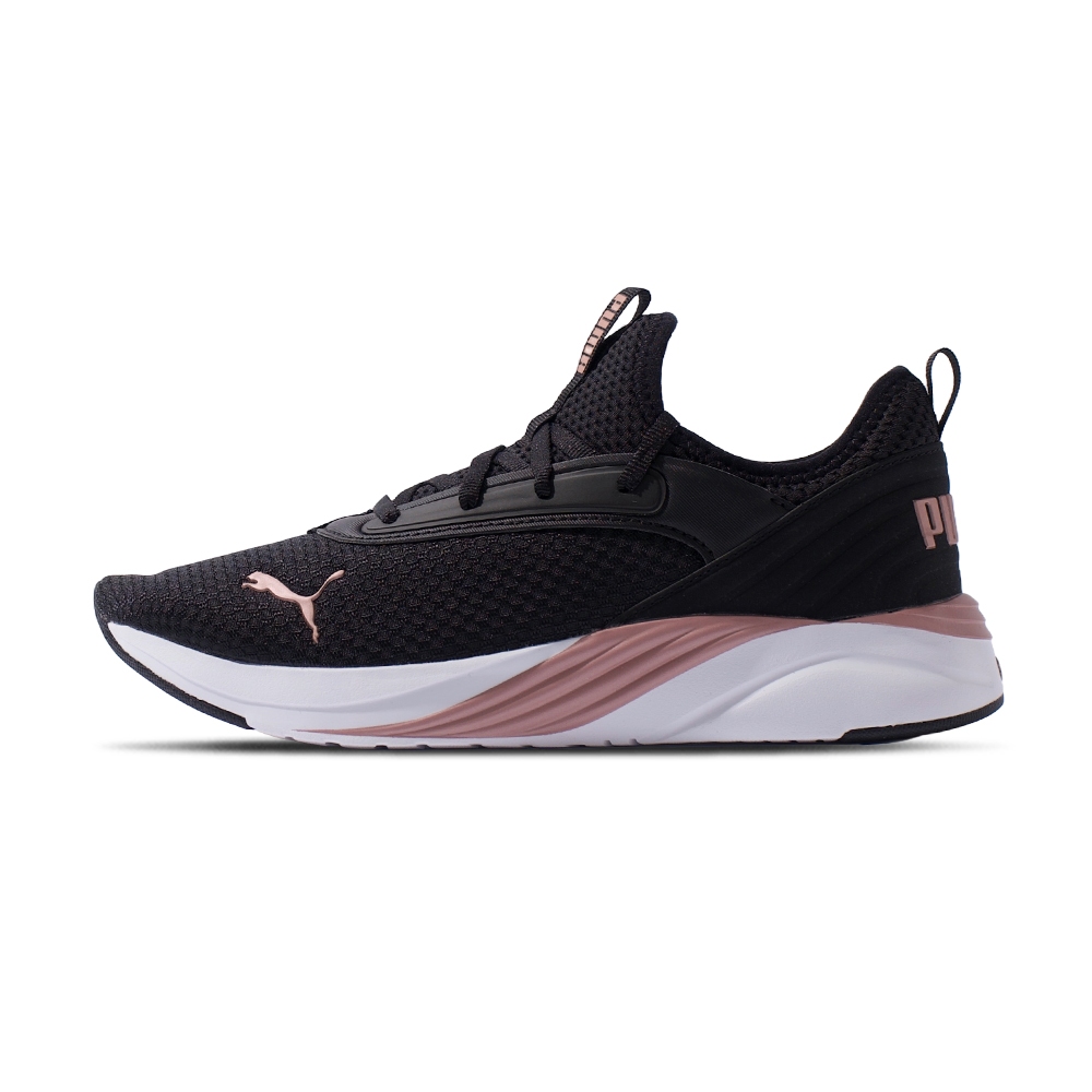 PUMA Softride Ruby Luxe Wns 女 黑玫瑰金色 緩震 襪套 慢跑鞋 37758007