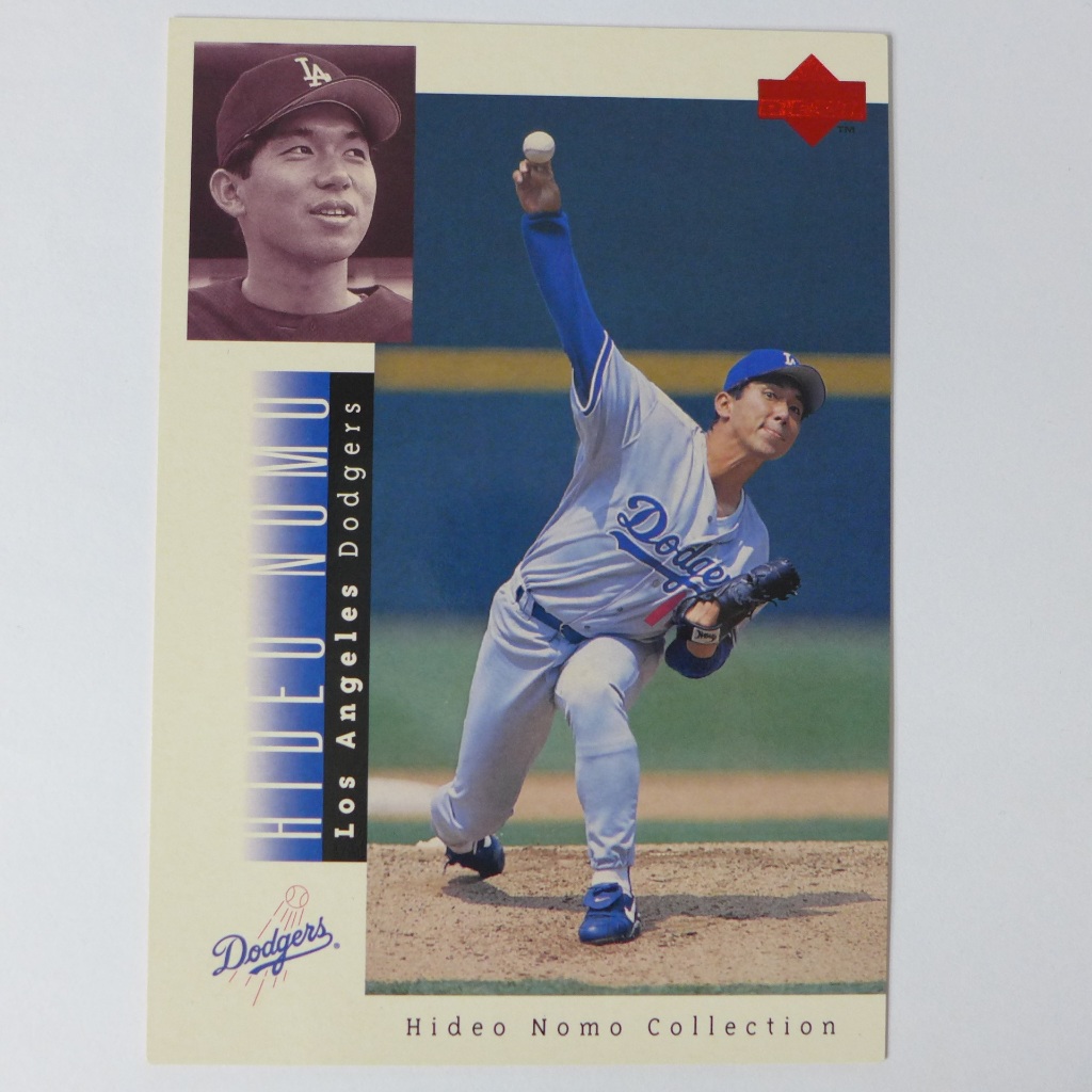 ~ Hideo Nomo ~MLB球星/野茂英雄 1996年UD.MLB棒球卡.大張球員卡/10