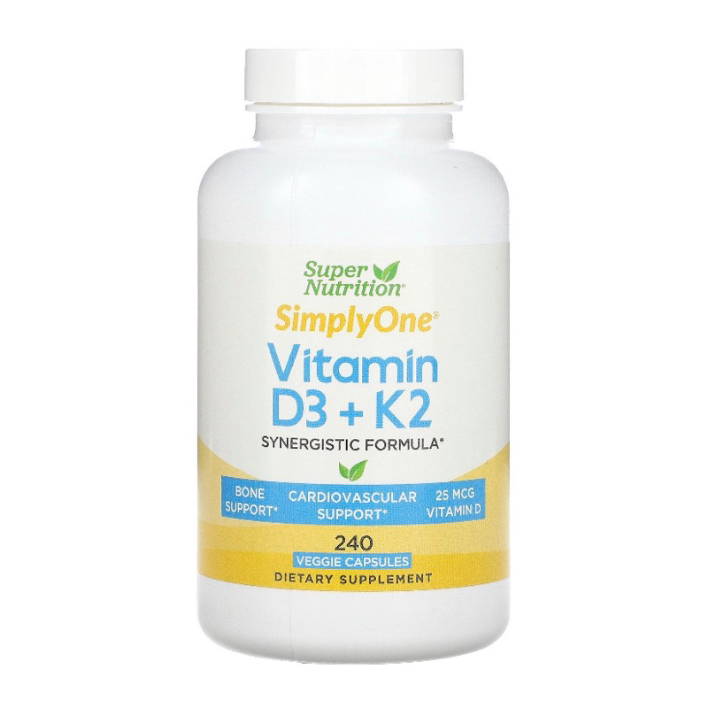 [現貨] Super Nutrition Vitamin D3+K2 維他命 維生素 美國原裝進口 保健食品 健康食品