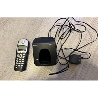 西門子 SIEMENS Gigaset DECT數位無線電話 話機 黑色 (A160)