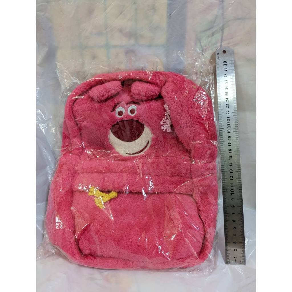 【娃娃機夾物】草莓熊背包 兒童背包 可愛背包 現貨
