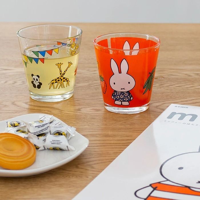 【GENIAL】MIFFY玻璃杯-共3款《泡泡生活》日本製 水杯 飲料杯 送禮 米飛兔