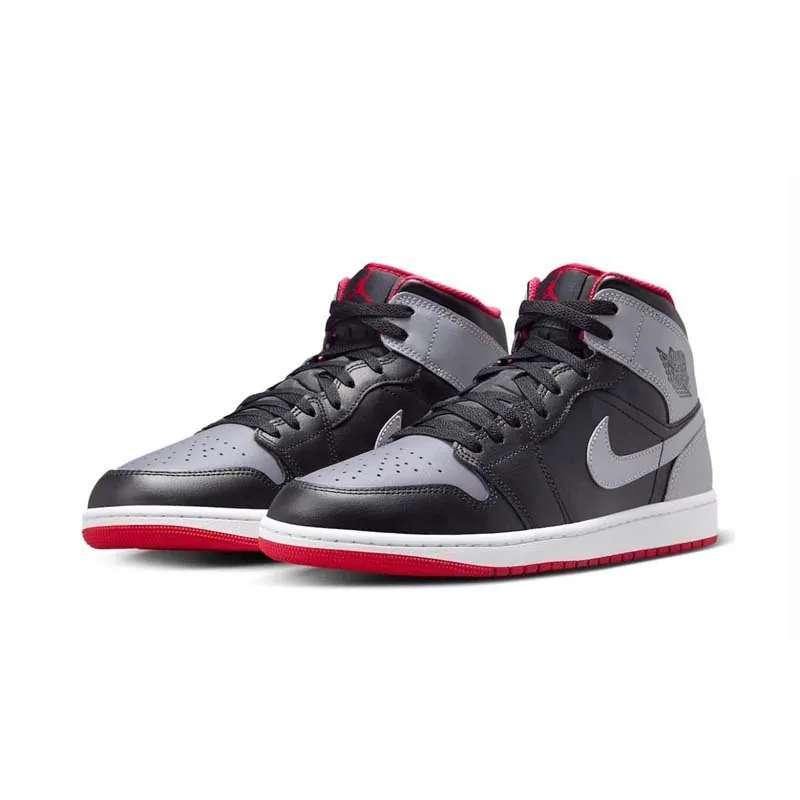 柯拔 Air Jordan 1 Mid Shadow Fire Red DQ8426-006 AJ1 Mid 籃球鞋