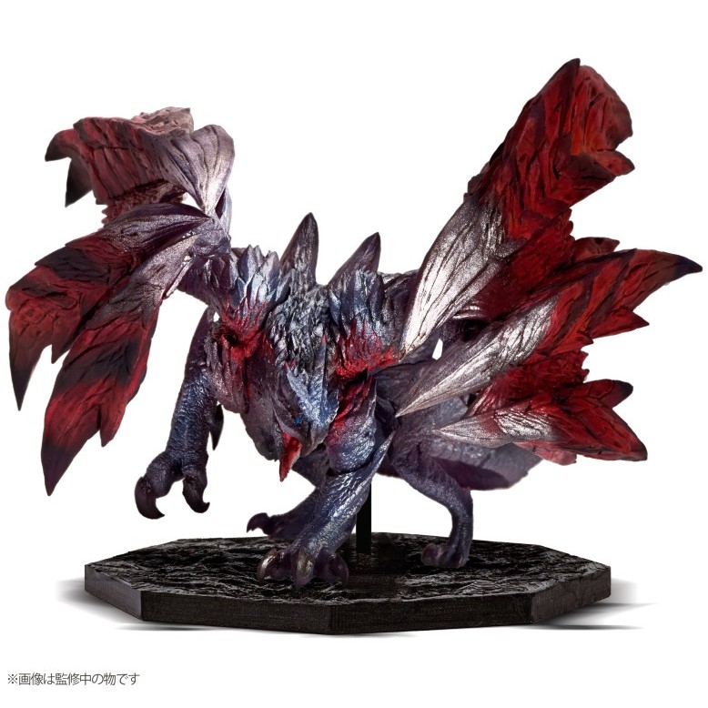 【預購】CFB CUBE 魔物獵人 秘紅赫耀的天彗龍(塗裝完成品) 2024年6月