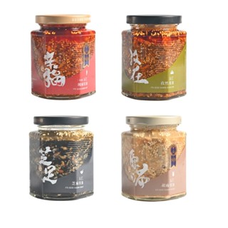五仁 果油(全素)250g/罐 (小辣/胡麻/孜然/芝麻)【現貨 附發票】