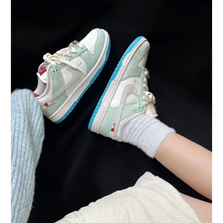 𝐌𝐫.𝐏𝐚𝐧𝐠𝐤𝐚©NIKE DUNK LOW LX 龍年限定 薄荷綠 冰藍底 休閒鞋 女款 FZ5065-111