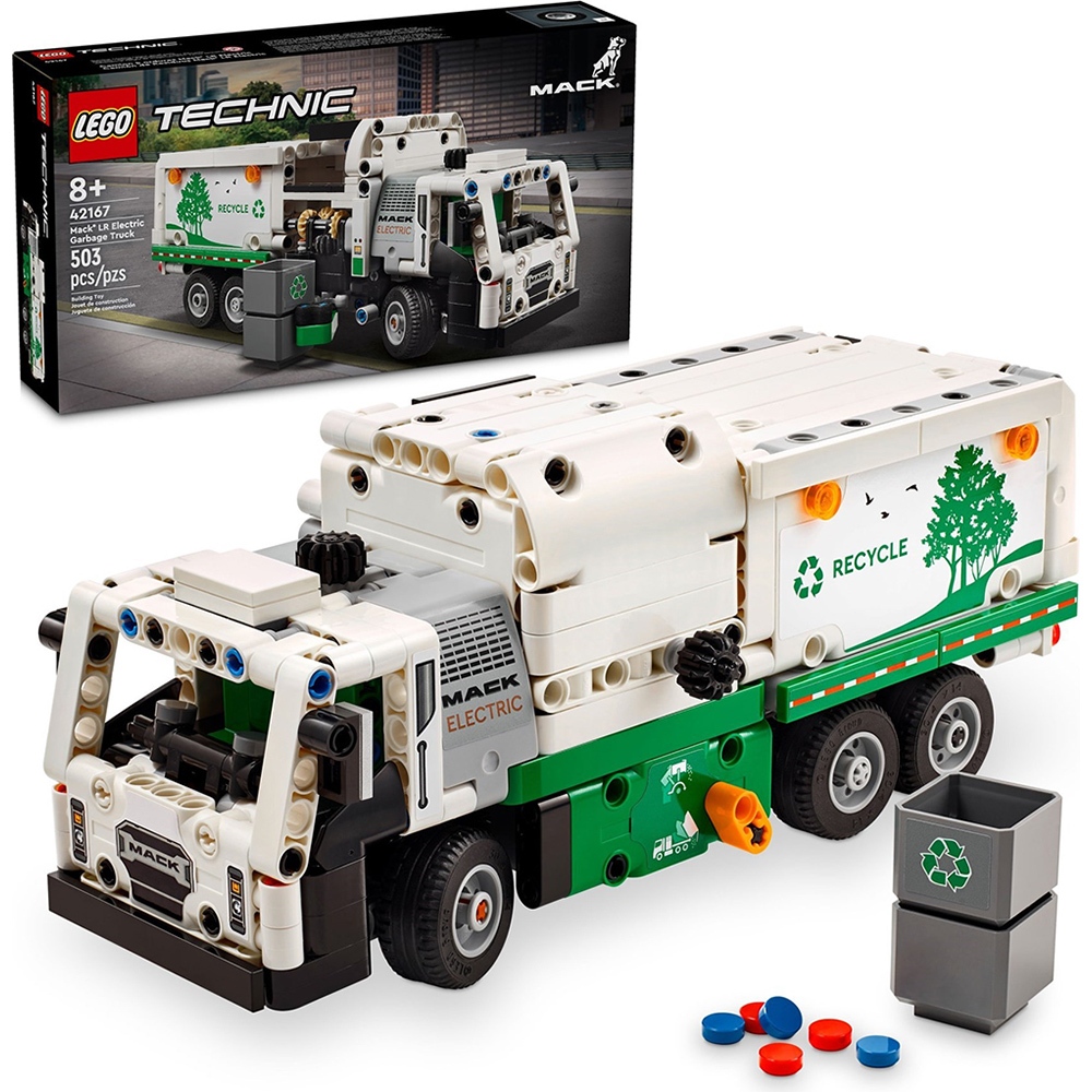 LEGO樂高 LT42167 Technic 科技系列 - Mack® LR Electric Garbage Truc