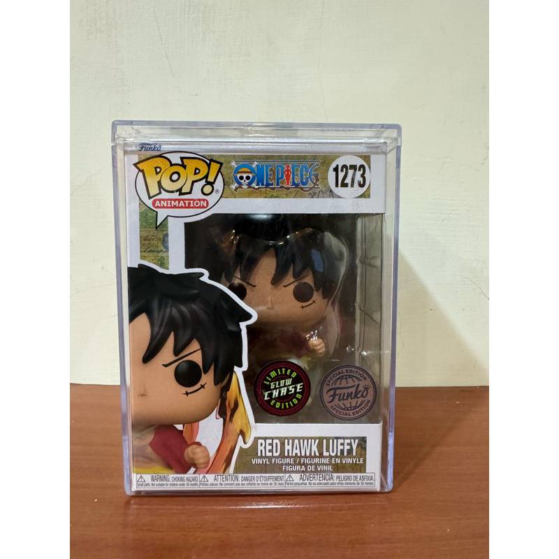 funko pop 魯夫 火拳銃 chase隱藏版（含硬殼）