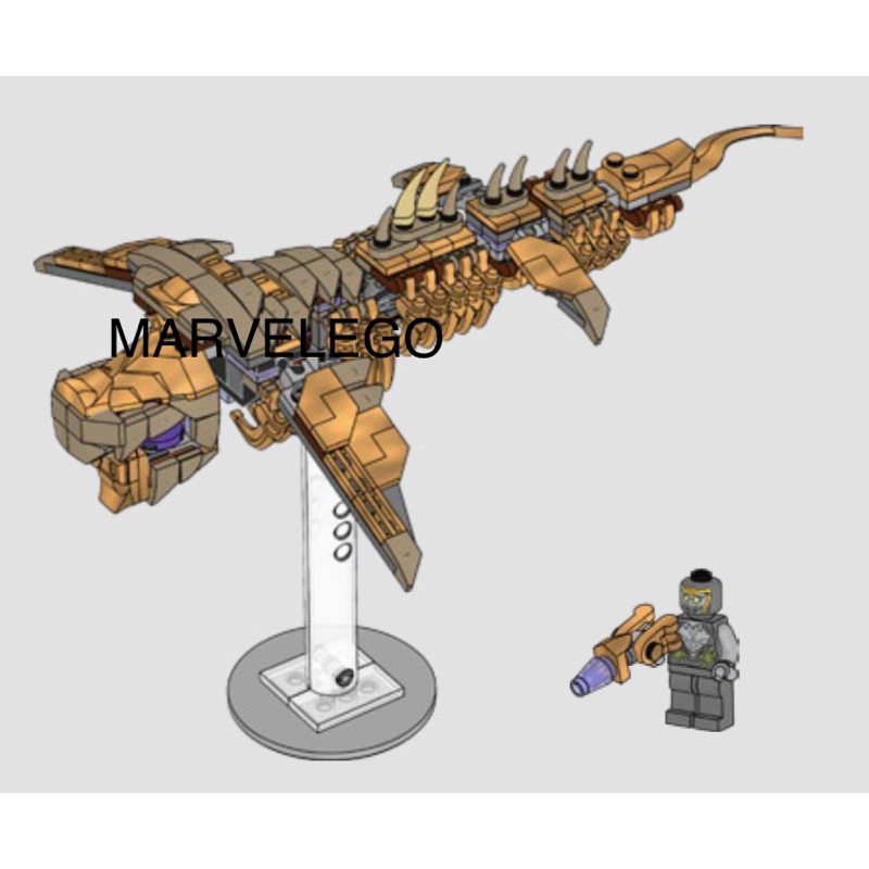 樂高LEGO 76269 奇塔瑞戰艦 利維坦巨蛇 漫威 超級英雄