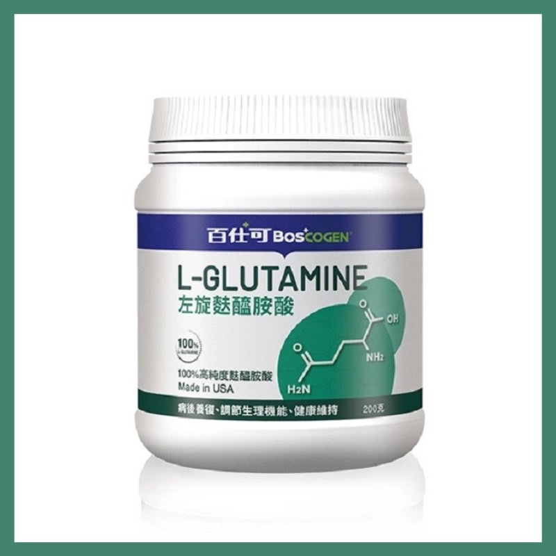 百仕可 左旋麩醯胺酸L-Glutamine (200g/罐)