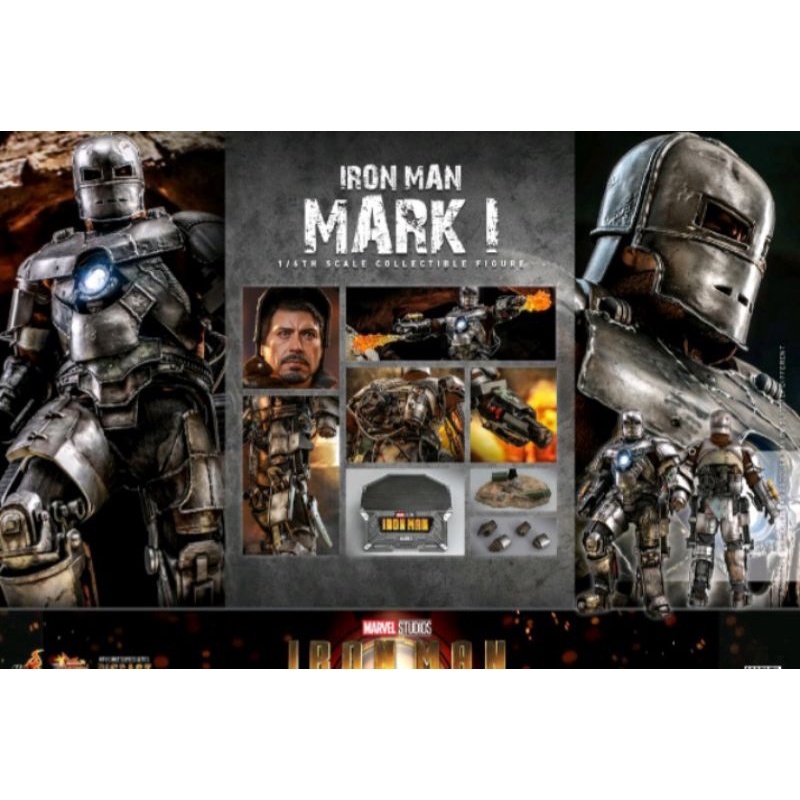 【星辰玩具】野獸國 Hot Toys MMS605D40 合金 鋼鐵人 馬克1 MMS605 非 MMS80 MMS16