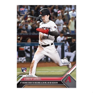 TOPPS NOW Corbin Carroll 2023 MLB jp card 美國職棒 球員卡 簽名卡 RC 新人