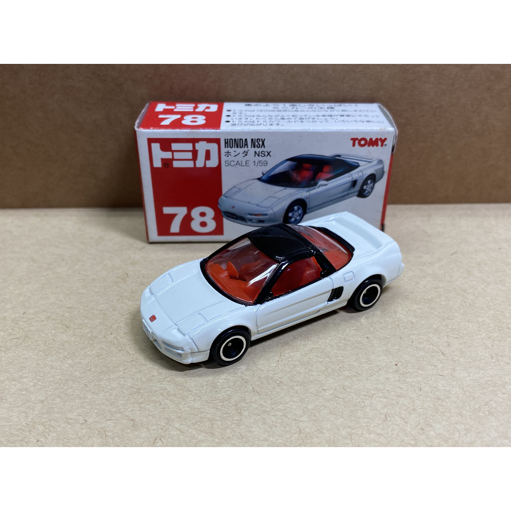 Tomica no.78 HONDA NSX 本田 跑車 紅標 中國製 絕版