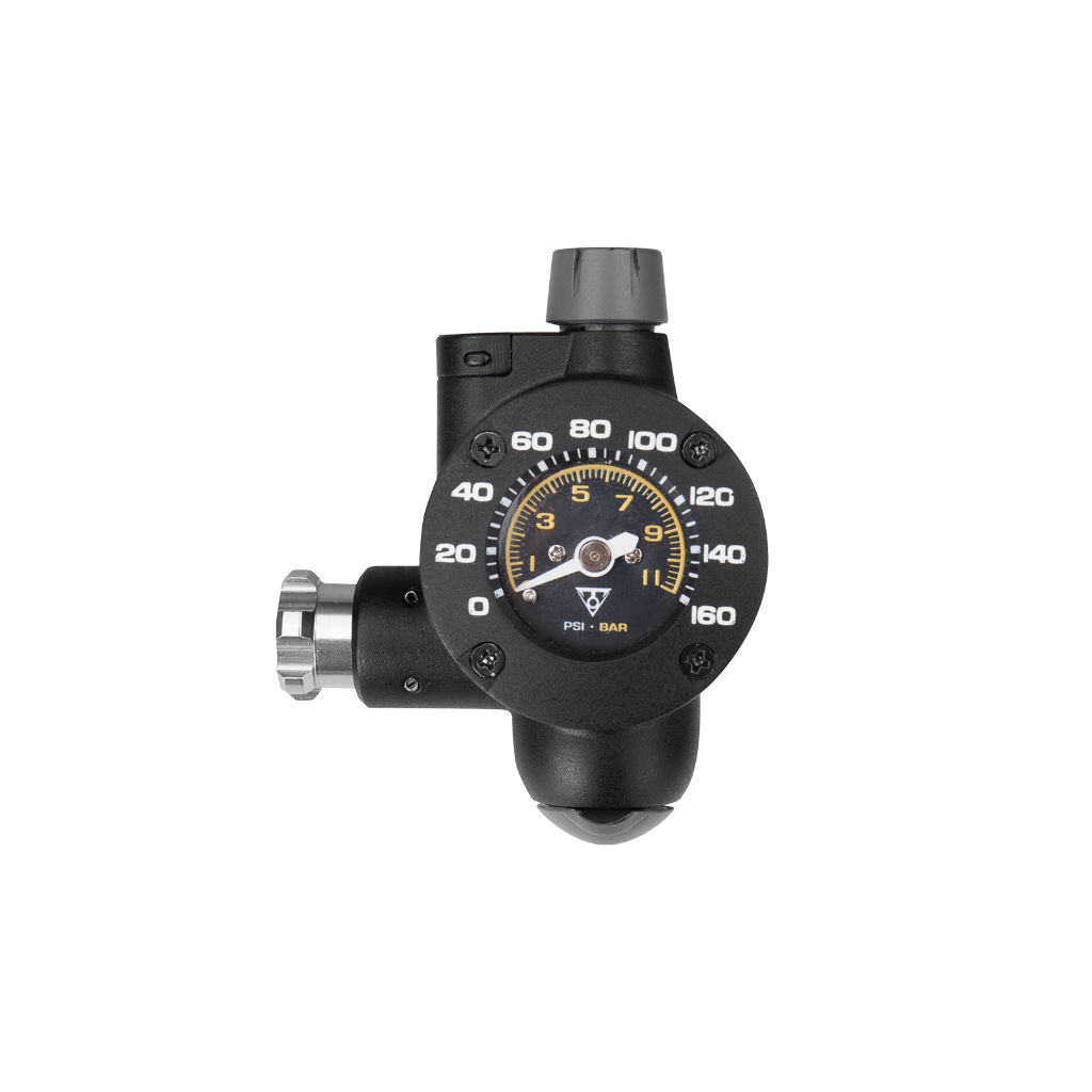 Topeak AIRBOOSTER G2 結合CO2 充氣和壓力錶兩種功能