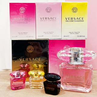 Versace 凡賽斯 絕對 香戀水晶/星夜水晶/香愛黃鑽女性淡香水/淡香精 30ML 50ML 90ML Tester