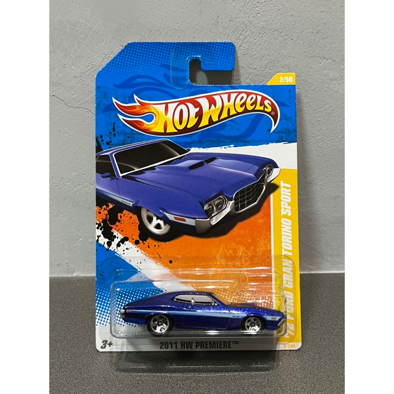 《初版老卡》 Hot Wheels 風火輪 Ford Grand Torino Sport 福特 HW Premiere