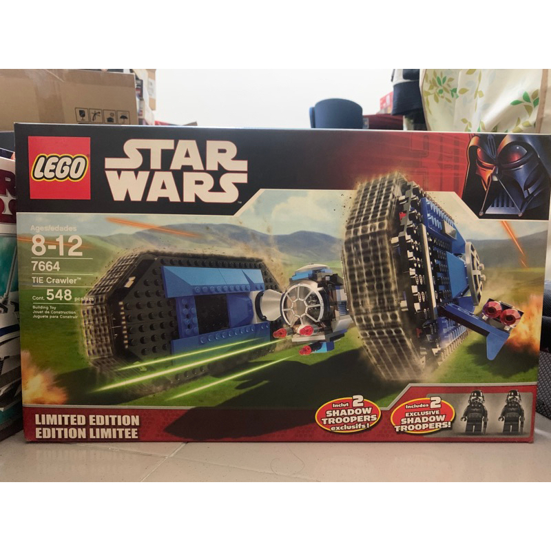 「自己收藏非商家」 全新未拆絕版品LEGO 7664 TIE Crawler 鈦戰車