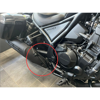 Rebel 1100T DCT腳踏加寬 適用於 Honda 叛軍1100改裝後腳踏位移支架 Rebel250 摩托車裝飾