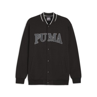 [麥修斯]PUMA 基本系列 Squad 678971 01 棒球外套 運動外套 毛巾底 歐規 男款