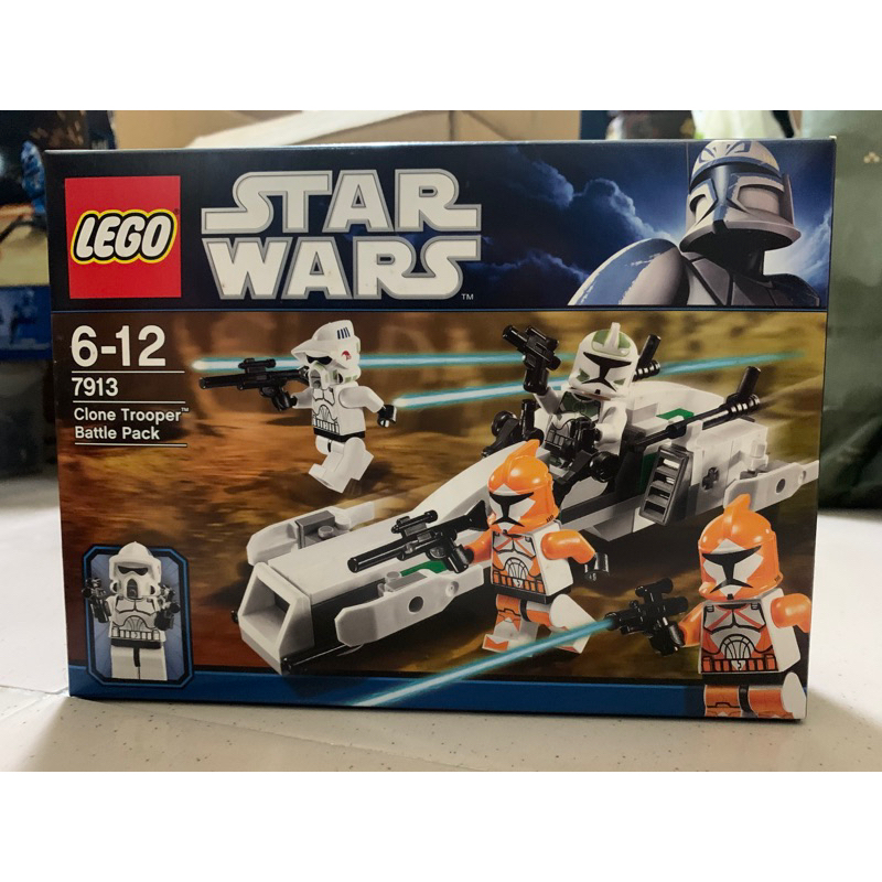 LEGO 樂高 7913全新未拆 Clone Trooper Battle Pack 克隆士兵戰鬥包