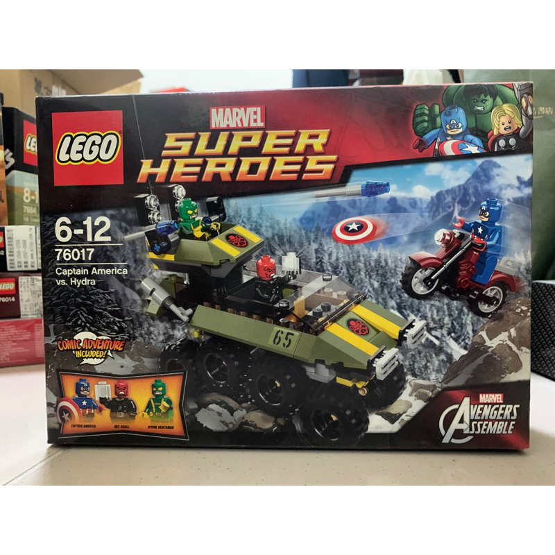LEGO樂高 -超級英雄Marvel漫威 76017 全新未拆 美國隊長vs.九頭蛇