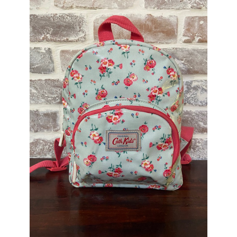 二手 英國Cath kidston Cath kids正品小碎花 兒童後背包