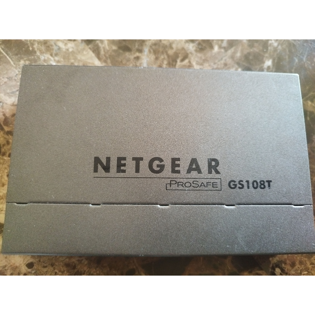 二手NET GEAR GS108T 8阜智能型網管交換器