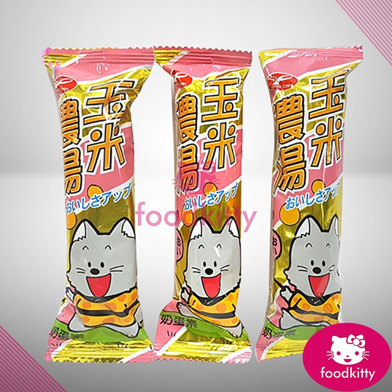 【foodkitty】 台灣現貨 玉米濃湯棒 玉米棒 玉米餅乾 玉米濃湯餅乾 古早味零食 餅乾