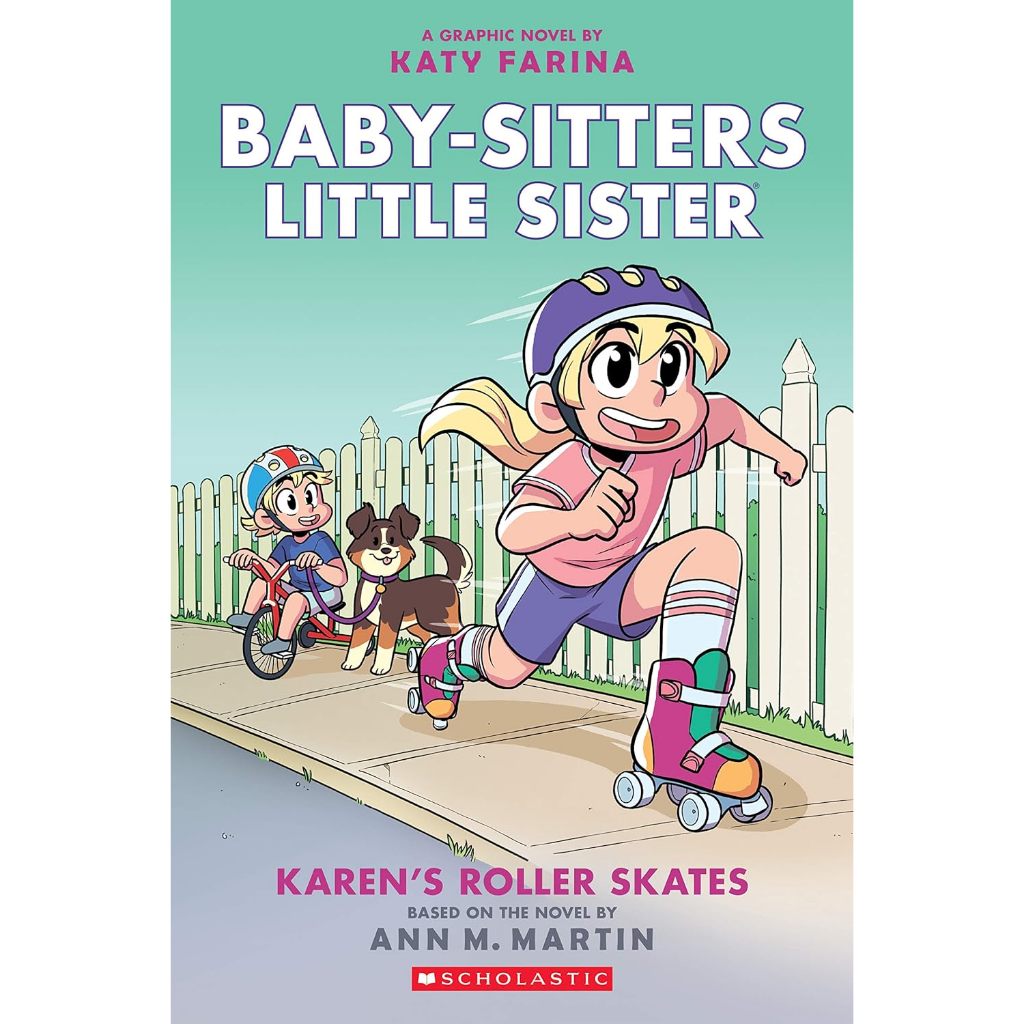 Baby-Sitters Little Sister #2 (A Graphic Novel) Karen's Roller Skates/ Ann M. Martin  文鶴書店 Crane Publishing