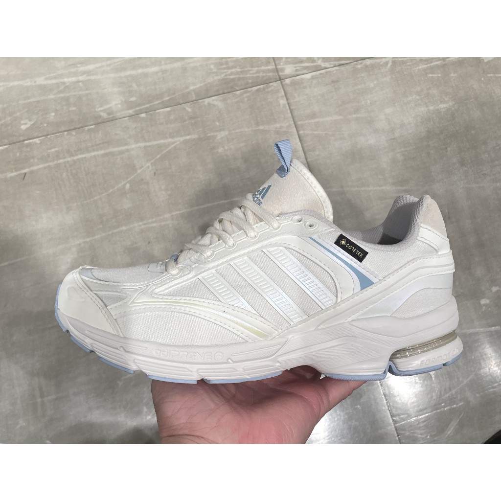 【BOBO】ADIDAS SPIRITAIN 2000 GORE-TEX 米白藍防水慢跑鞋 女 IE6060