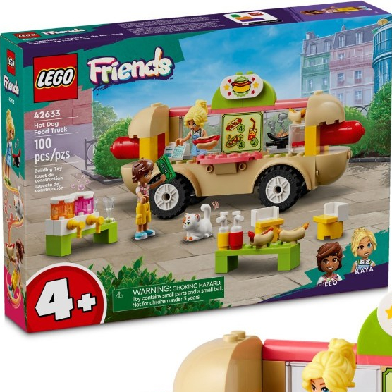 [大王機器人] 樂高 LEGO 42633 Friends-熱狗餐車 好朋友系列 4+