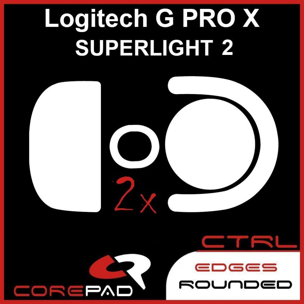 Corepad 羅技 Logitech G PRO X SUPERLIGHT 2 Wireless 專用鼠貼