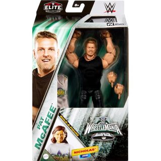 ☆阿Su倉庫☆WWE摔角 Pat McAfee Wrestlemania 40 Elite 摔角狂熱精華版人偶附偶衣配件