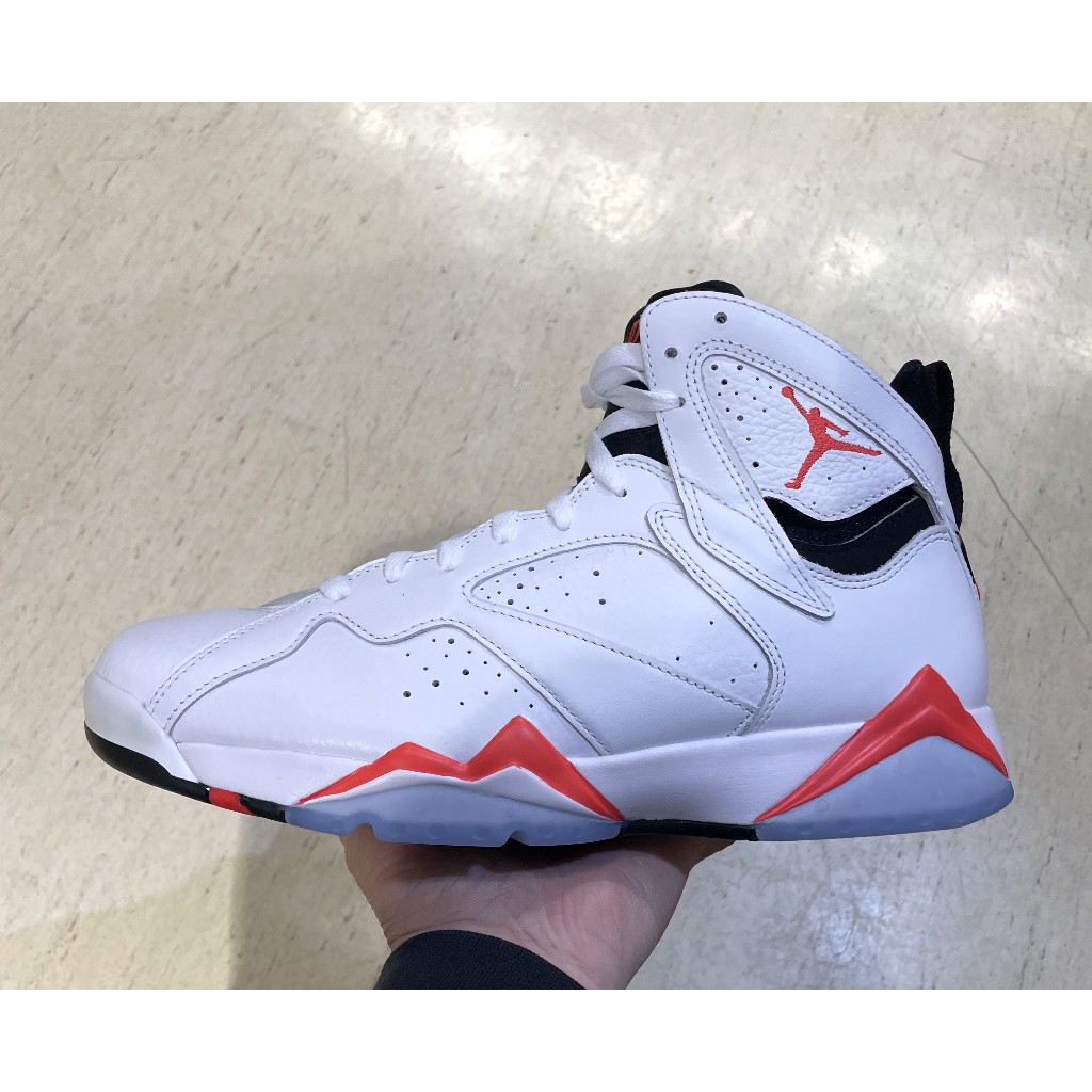 【BOBO】NIKE AIR JORDAN 7 RETRO 白紅 AJ7 高筒籃球鞋 男 CU9307-160