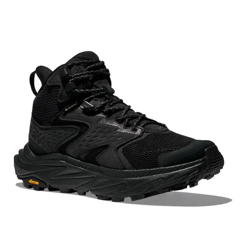 【HOKA】男 Anacapa 2 Mid GTX 中筒登山鞋 黑 HO1141633BBLC 健行鞋
