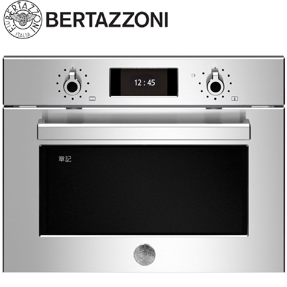 BERTAZZONI 專業系列嵌入式微波烤箱(不鏽鋼/碳黑) F457PROMWTX_F457PROMWTN